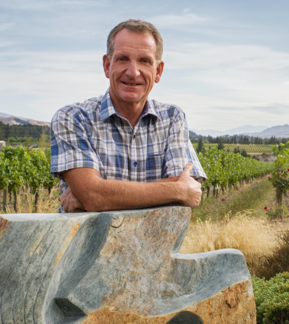 Owen Calvert, founder of Calvert Vineyard, portrait