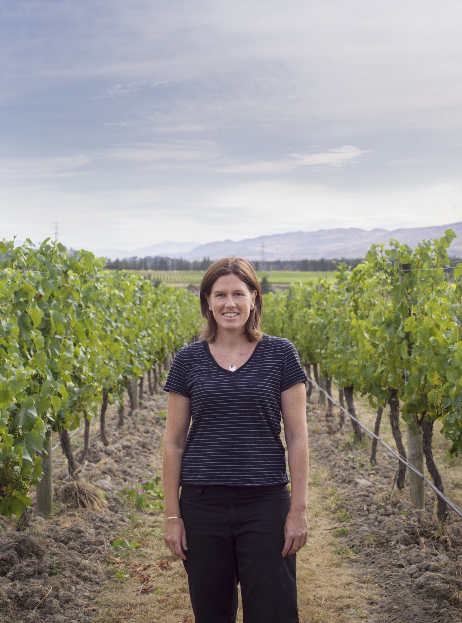 Sarah Burton, Calvert winemaker, portrait